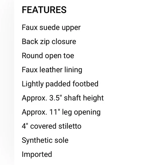 *NEW* Journee Collection Samara Bootie Black Size: 6 - Picture 14 of 14